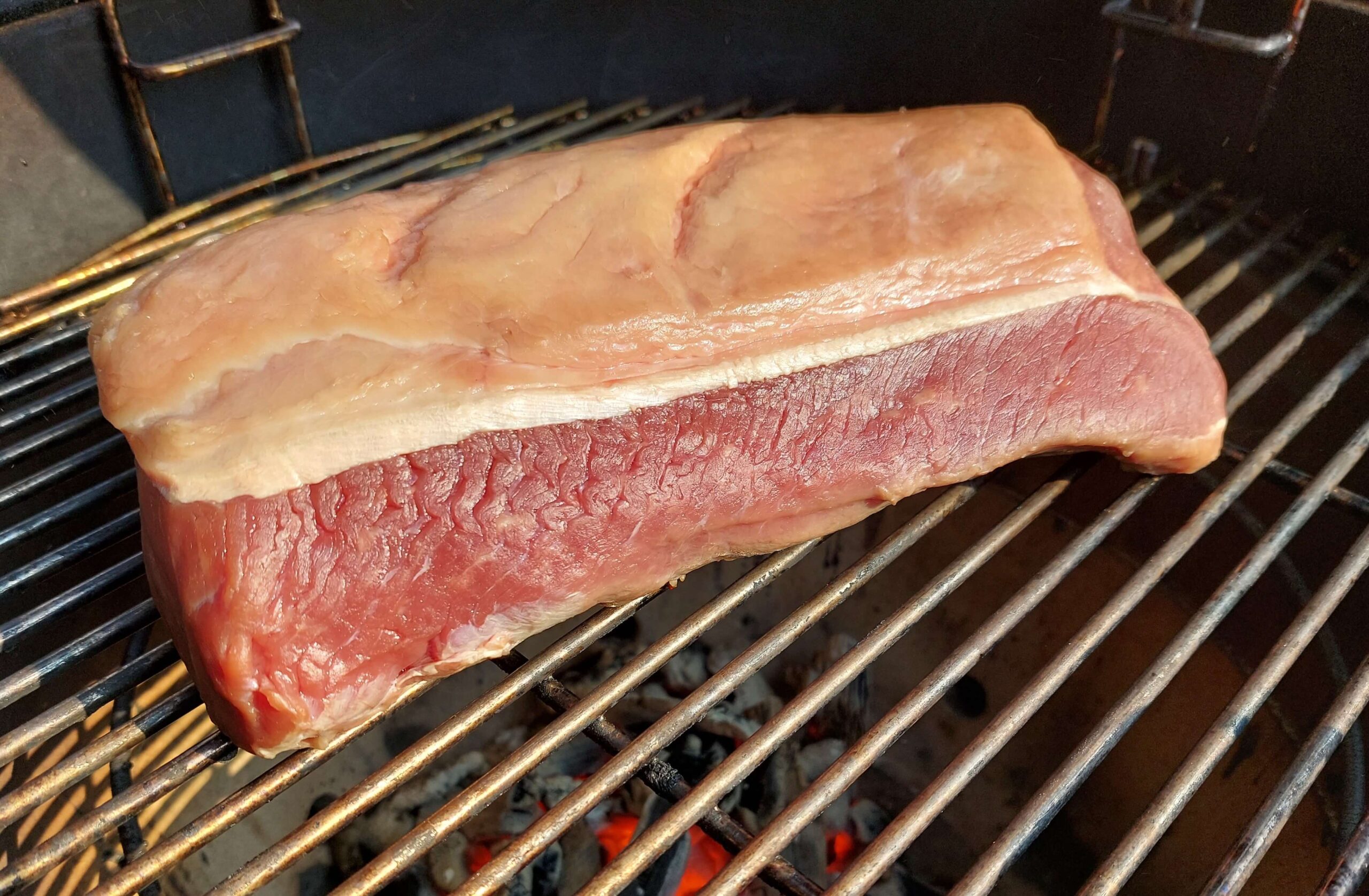 Roastbeef auf dem Keramikgrill angrillen