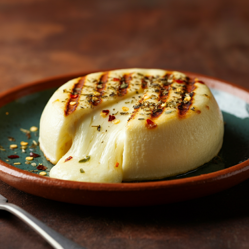 Provoleta gegrillt