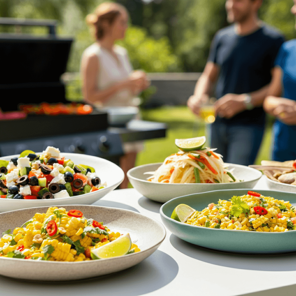 Internationale Sommer Salate